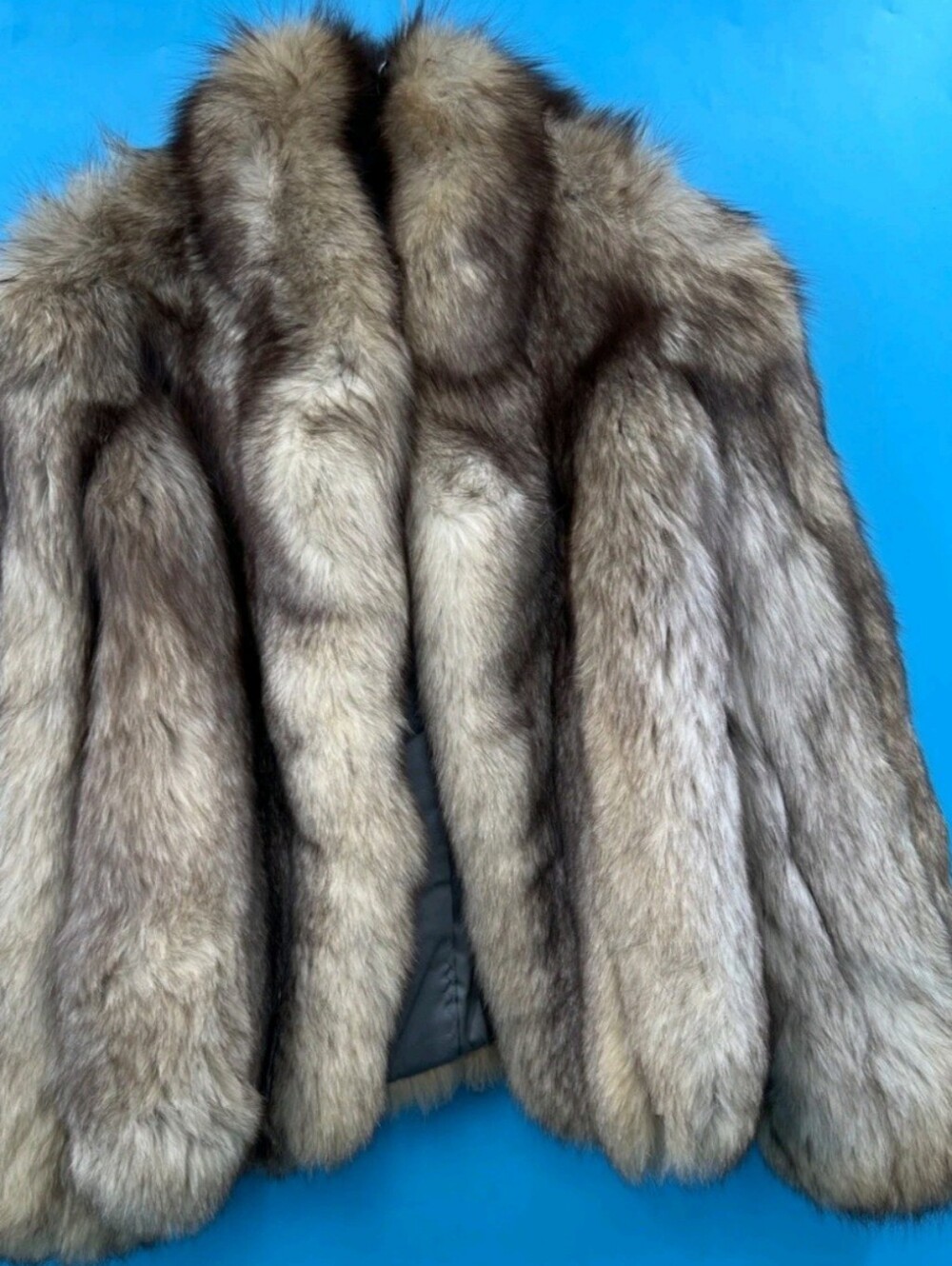 Genuine Artic Fox Cropped Jacket